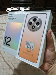  7 جهاز جديد oppo Reno 12F 5G رام 24 جيجا 256 مكفول سنة متوفر توصيل