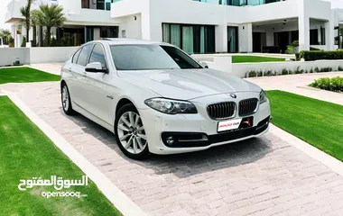  3 AED 1,240PM  BMW 520i 2016 EXCLUSIVE  GCC Specs  Mint Condition