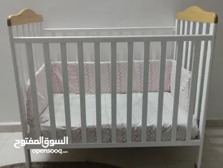  2 سرير اطفال للبيع بسعر 270 شيكل فقط