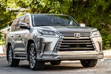  3 Lexus Lx570s 2017   السيارة بحالة الوكالة و قطعت مسافة 103,000 كم