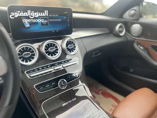  15 مرسيدس c200 2019 وارد الوكاله فل كامل c63 kit amg لون اسود