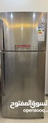  1 براد lg refrigerator freezer model :GLB-592L و الصلاة على النبي ولا خدش كفالة شغالة 592 لتر
