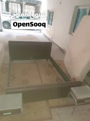  4 سرير مع ماترس مقاس