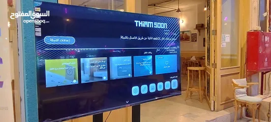  2 شاشات تلفزيون سمارت4k وأجهزة كهربائية جديدة في الرياض توصيل فوري ومجاني