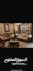  2 طقم كنب مع غرفة سفرة وغرفة نوم للبيع