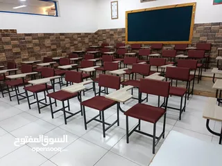  6 كرسي محاضرات منجد اسفنج وجلد للمراكز الثقافية والقرآنية. توصيل لجميع المحافظات