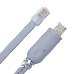  6 Console Cable,Cisco Console Cable,USB Console Cable with FTDI Chip,USB to RJ45 Serial Adapter