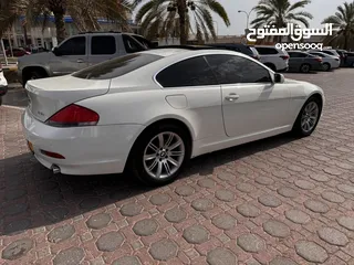  14 للبيع BMW 630i كوبيه بحالة جيدة ( من السيارات المميزة النادرة )