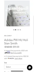  6 Adidas PW HU Holi Stan Smith size 42