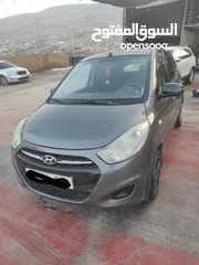  1 سيارة هونداي i10 موديل 2011  ماطور 1100