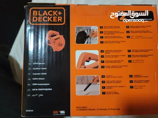  3 Black+Decker Blower