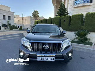  3 LAND CRUISER PRADO 2016 TX.L (4*4)فل كامل اعلى صنف فحص كامل صيانة بالوكالة لون فيراني مميز