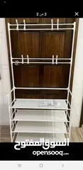  5 الحل يلي بخفف عجقتك بالبيت ستاند أحذية و تعليق بقطع ثابته غير قابله للانزلاق معدني 100%