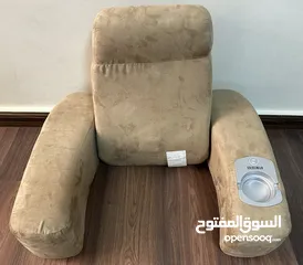  5 Homedics Comfortable reading pillow with  cup holder مخدة مسند للقراءة او الجلوس جديد غير مستعمل new