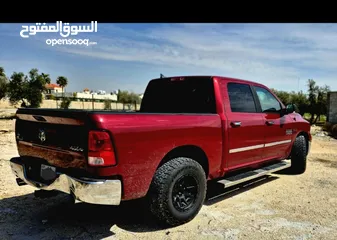  3 DODGE RAM 1500 BIGHORN 2015 CLEAN TITLE DIESEL   دودج رام 2015  ديزل كلين فحص  دفع رباعي 4×4 كامل