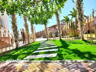  16 عشب صناعي مستورد مواصفات عالية