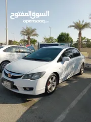  4 HONDA CIVIC 2009 JAPAN PASSING DONE FOR SALE IN ABU DHABI.   13000/=