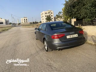  2 Audi A4 1.8 T 2015  فحص كااامل بحالة ممتازة وارد الوكالة الأردنية  فل اوبشن