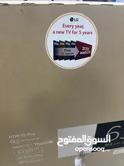  5 شاشه الـ جي 65 احدث موديل سمارت ريموت ذكي
