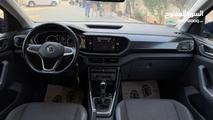  10 فولكس فاجن T-cross ترخيص 2020 ماتور 1000 بنزين/اوتوماتيك