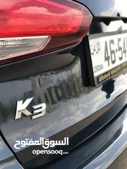  15 KIA k3 2017  بحالة ممتازة