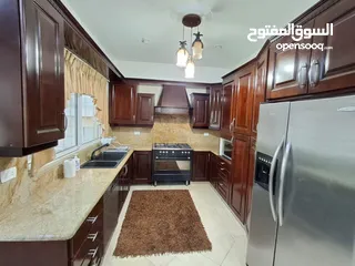  11 شقة ارضية مفروشة للايجار الشهري والسنوي ثلاث غرف نوم في عبدون