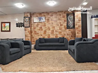  1 طقمين كنب راقين جداً بجودة عالية وسعر ولا أروع!  تفاصيل بتخلي أي بيت أشيك وأحلى