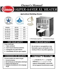  2 دفايات مزارع الدواجن الحديثة SUPER-SAVER XLTMHEATER