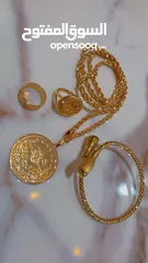  10 اكسسوارات وذهب روسي