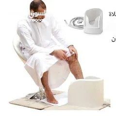 5 غسل القدم عند الوضوء  لا يحتاج إلى الكهرباء او مضخة ماء  سهل التركيب وسهل الاستخدام هذا المنتج يستخد