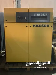  3 كمبرسوري مركزي EB 290 C الماني صنع شركة KAESER صنع 2008