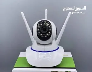  18 كاميرا مراقبه Wifi الذكية IP كاميره ذكيه بانورامية متحركه 355 درجه مع خاصيه الصوت  3 هوائيات