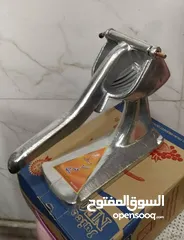  2 معصارة فواكه مع فلتر تصفية فولاذ قوي