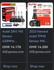  5 Official Autel tire pressure sensor