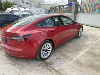  15 Tesla model3 بحالة الزيروفحص كامل اتوسكور %86