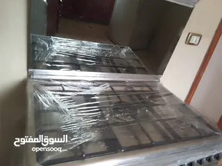  1 غاز نوعيه الايطالي الاصلي خمس عيون ستانلس ستيل في حاله جيده