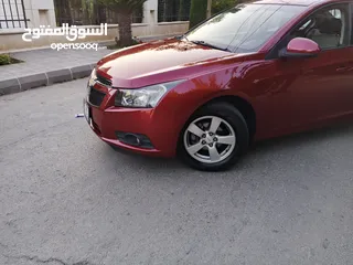  25 شيفروليه كروز 2012 لون خمري اتوماتيك بحاله ممتازه لا تحتاج إلى شيء