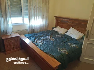  9 شقة مفروشة للايجار  او البيع في الرابية 3 غرف و حمامين و صالة برندة صغيرة