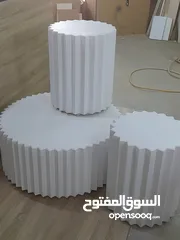  22 طاولات وسط خشب 18م الون حسب الطلب مكون من ثلاث قطع طاولات واسط جودة عالية