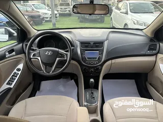  9 HYUNDAI ACCENT—2017–GCC—FREE ACCIDENT—ORIGINAL PAINT—1.6–EXCELLENT CONDITION