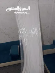  6 فرشه مقاومه لمرض الدسك مع تخت ابيض مقاومه ضد التعفن