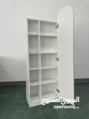  3 خزانة الرفوف مع دفة مرايا بتعطيك الاثنين!  خزانة 4 رفوف مع دفة مرايا