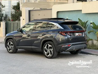  6 هونداي توسان 2022 هايبرد plug in  4*4 فل اضافات مع بانوراما  271 حصان