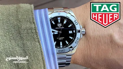  19 ساعة تاغ هوير ( TAG HEUER ) السويسرية الاصلية الاكثر طلباً عالمياً ،، من اجمل وأرقى الساعات