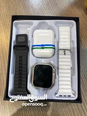  1 ابل وتش كوبي ون مع سماعة اير بودز