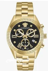  8 versace greca chrono bracelet  watch ساعة فيرساتشي greca chrono