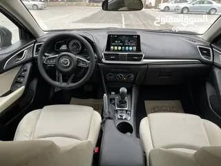  15 Mazda 3-2018 فل بدون فتحة  فحص كامل جمرك جديد