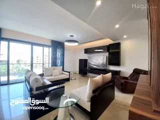  1 شقة مفروشة للإيجار في الدوار الرابع  ( Property 33612 ) سنوي فقط