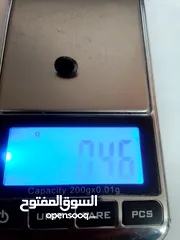  5 حجر الاالماس ازرق نادر