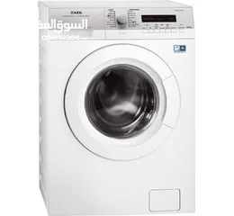  1 غسالة ونشافة 2 في 1 AEG washer and dryers مستخدم فترة بسيطة